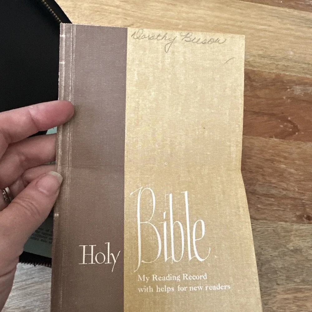 Vintage Holy Bible‎ Illustrated KJV  Zipper World Publishing Ephemera 1930s